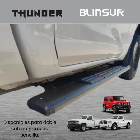 Estribos Recto Para Toyota Tacoma 2016 - 2023 - Image 3