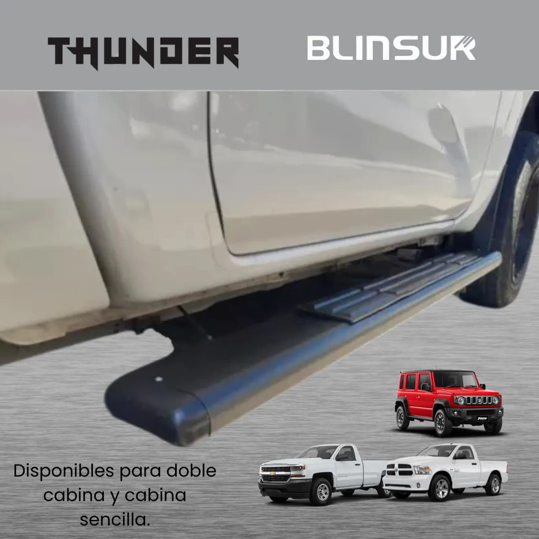 Estribos Recto Para Toyota Tacoma 2016 - 2023 - Image 3