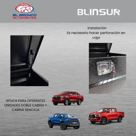 Caja Herramienta Colgante Para Nissan Frontier 2016 - 2014+ - Image 3
