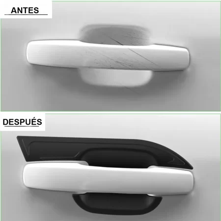 Cubiertas Negras Para Manijas De Puertas Para Ranger 2024 - Image 3