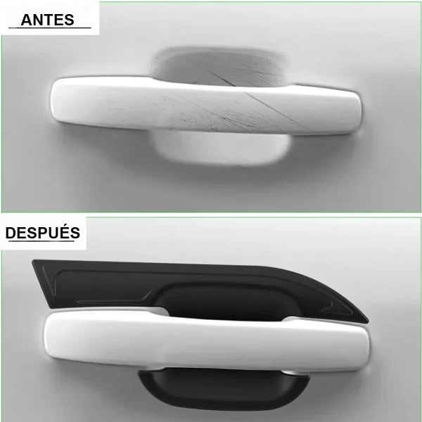 Cubiertas Negras Para Manijas De Puertas Para Ranger 2024