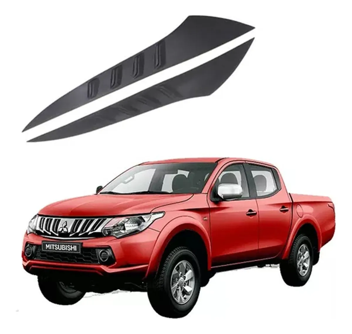 Aplique Toma De Aire Lateral Para Cofre  L200 2016 Al 2019 - Image 3