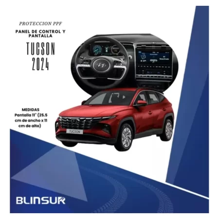 Protección Ppf Pantalla Y Panel De Control Para Tucson 2024 - Image 3