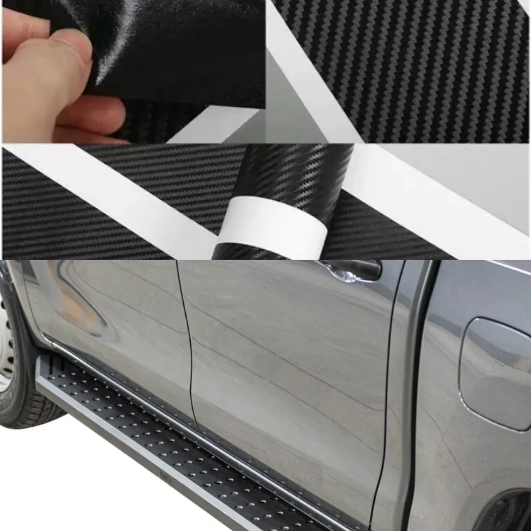 Protección Estribos Fibra De Carbono 4puertas Nissanfrontier - Image 3