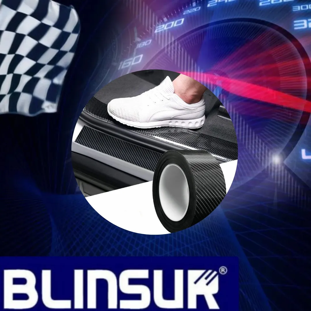 Protecciòn De Estribos Fibra De Carbono Toyota Yaris Diseño2 - Image 3