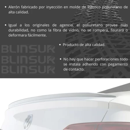 Aleron De Bajo Perfil Vw Virtus 2020 - 2025 - Image 3