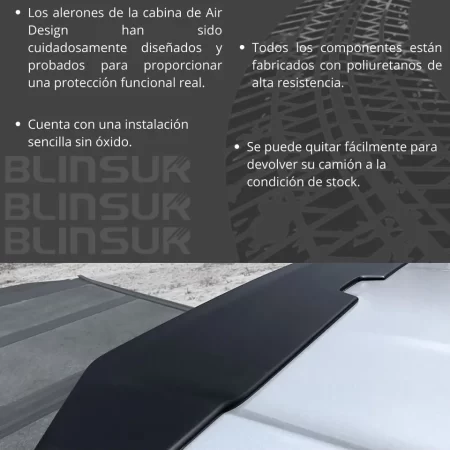 Spoiler De Cabina Toyota Hilux 2017 - 2023 - Image 3