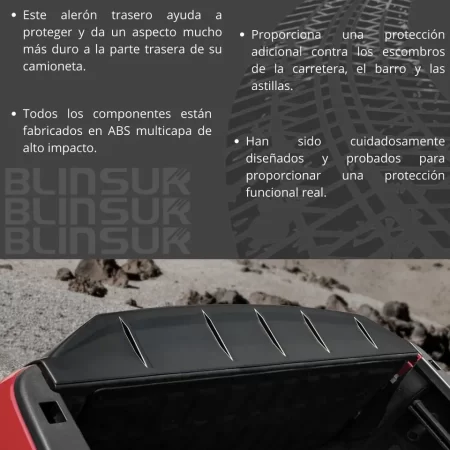 Tailgate Spoiler Dodge Ram 1500 2019 - 2025 - Image 3