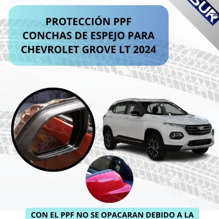 Protector Ppf Conchas De Espejo Para Chevrolet Grove Lt 2024 - Image 3