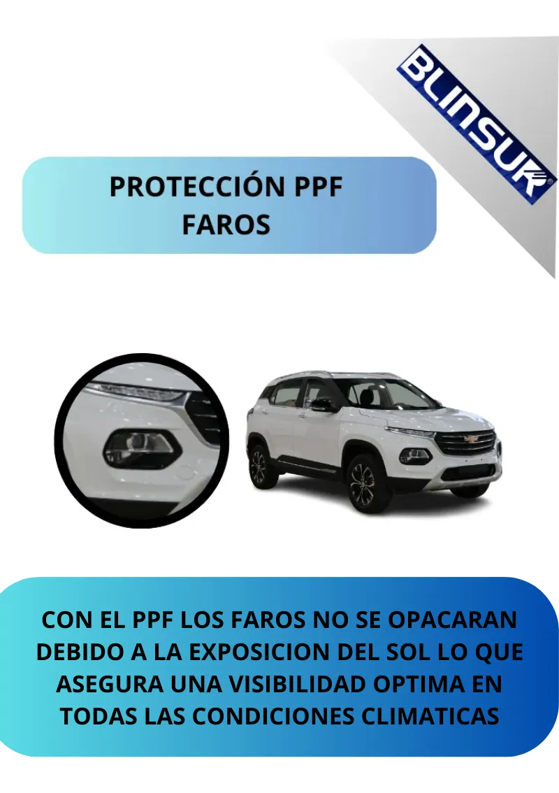 Protector Ppf Faros Para Chevrolet Grove Lt 2024 - Image 3
