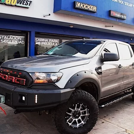 Defensa Delantera Chevrolet Colorado 16-19 Mastodon Hd + Led - Image 4