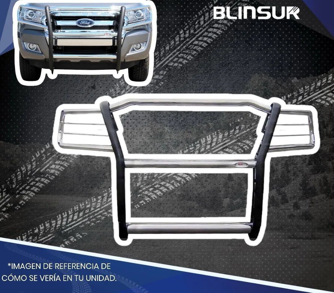 Burrera Defensa Cubrefaros Cromada Silverado 3500 - Image 4
