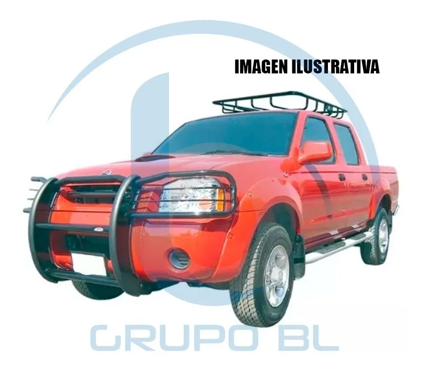 Burrera Super Bronco Nissan Frontier 2001-2007 Negro - Image 4
