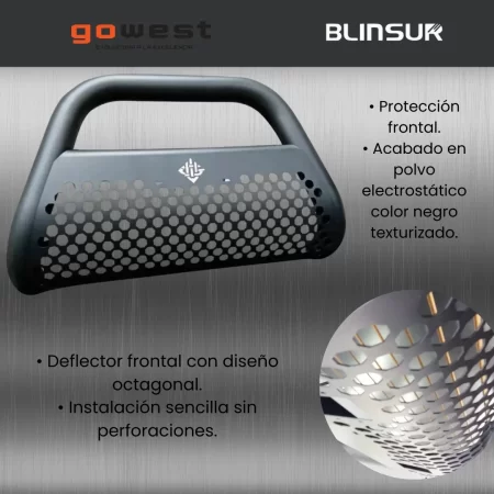 Burrera Ultra Bar Texturizada Para Toyota Hilux 2016 - 2022 - Image 4