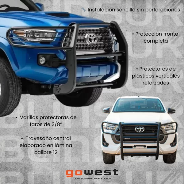 Burrera Tumbaburros Euroguard Ram 700 2014 - 2020 Dob Cab