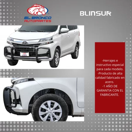 Burrera Bumper Delantero Para Toyota Avanza 2020 - 2021 - Image 4