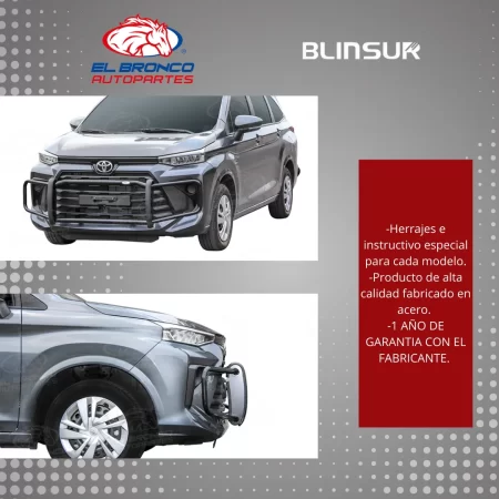 Burrera Bumper Delantero Para Toyota Avanza 2022 - 2023 - Image 4