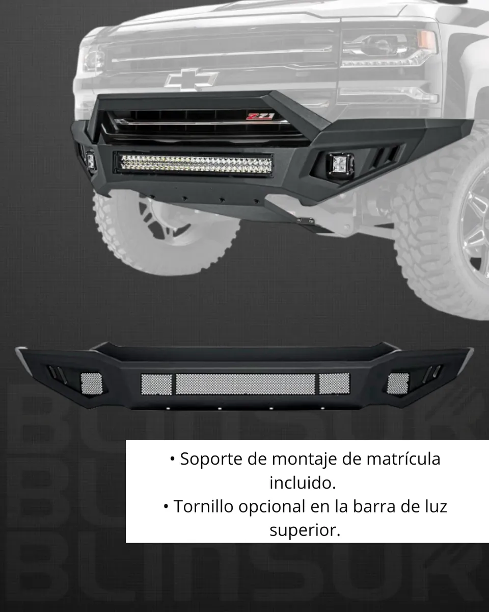 Defensa Delantera Frz Mastodon P/ Toyota Tacoma 2016 - 2023 - Image 4