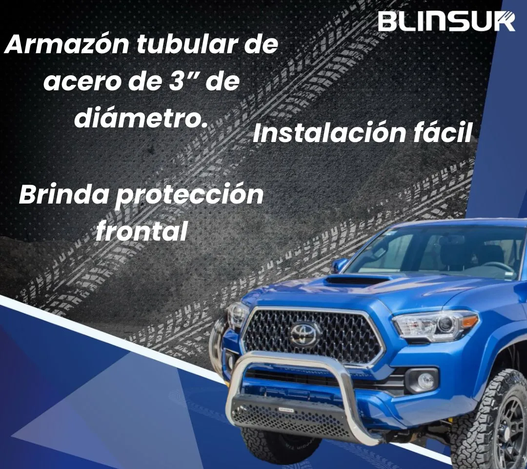 Tumbaburros Rc2 Inoxidable Tacoma 2016-2023 - Image 4