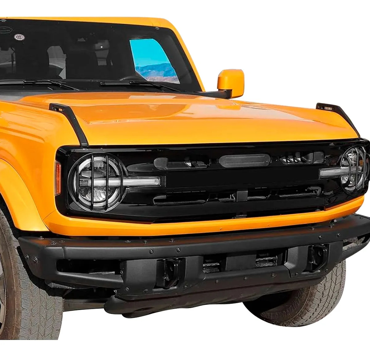 Defensa Delantera Compatible Para Ford Bronco 2021 2022 - Image 4