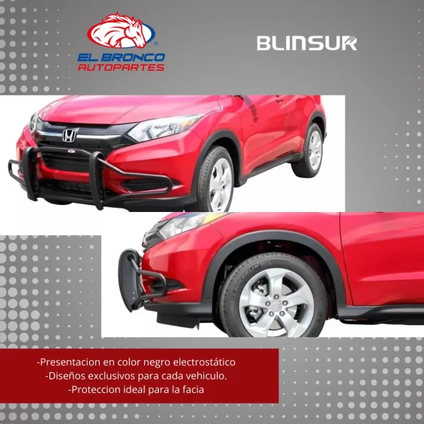 Burrera Bumper Delantero Para Honda Hrv 2020 - 2022