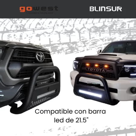 Kit Burrera Ultra Bar Grand Cherokee 2005 - 2010 + Barra Led - Image 4