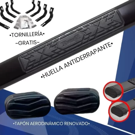 Estribos Bronx Chevrolet S10 Max 2023 - 2024 Cabina Sencilla - Image 4