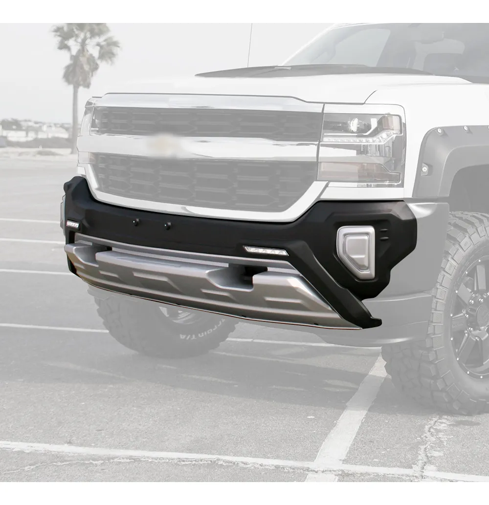 Bumper Delantero Con Led Airdesign Silverado 1500 2016-2018 - Image 4