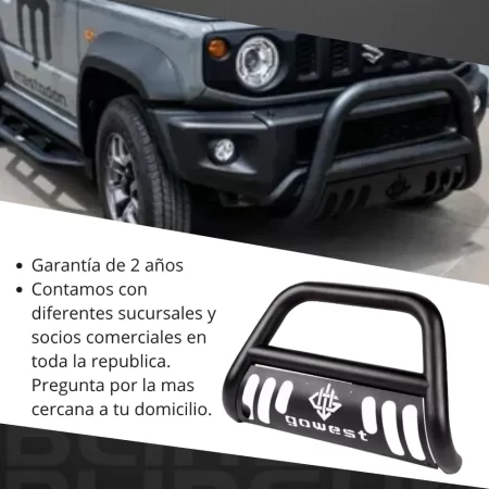 Burrera Protector Bar Negra Volkswagen Amarok 2010 - 2024 - Image 4
