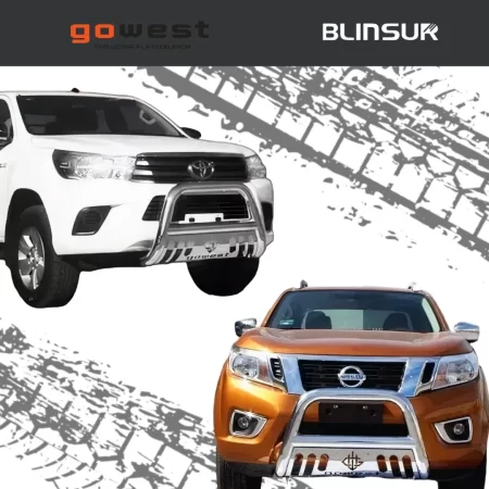 Burrera Protector Bar Cromada Mitsubishi L200 2008 - 2015 - Image 4