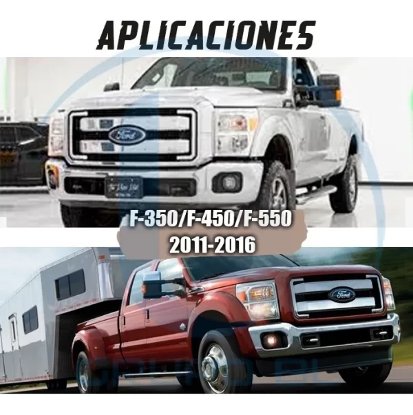 Burrera Super Bronco Super Duty F350 F450 F550 11-16 Negro