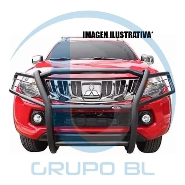 Burrera Super Bronco Mitsubishi L-200 2016-2019 Negro