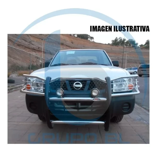 Burrera Super Bronco Nissan D22/frontier 4ci 2009-2015 Negro