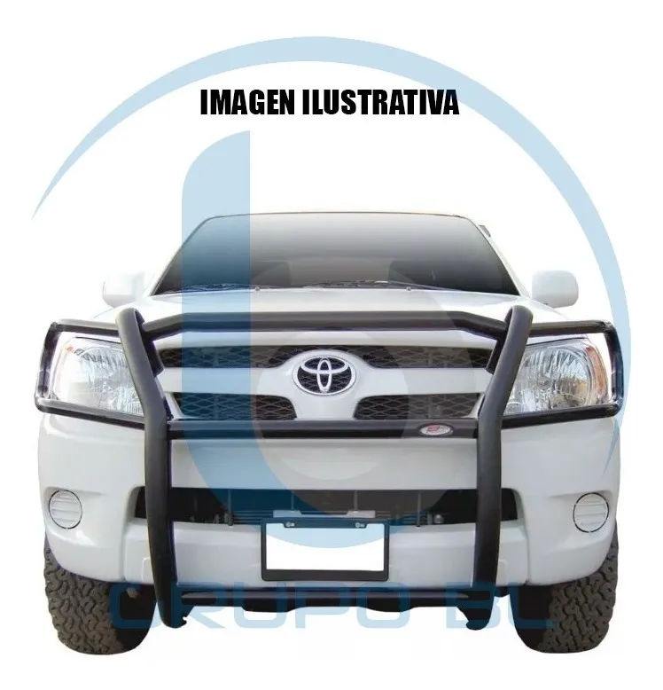 Burrera Super Bronco Toyota Hilux 2012-2015 Negro De Calidad - Image 4