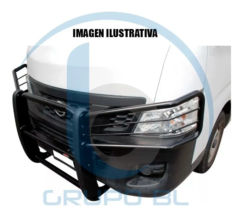 Burrera Super Bronco Nissan Urvan 2015-2016-2017-2018 Negro - Image 4