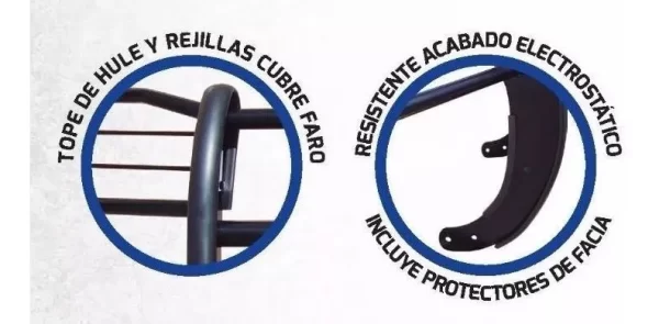 Burrera Cubrefaros Trainer Jeep Liberty 2005-2007 Negro