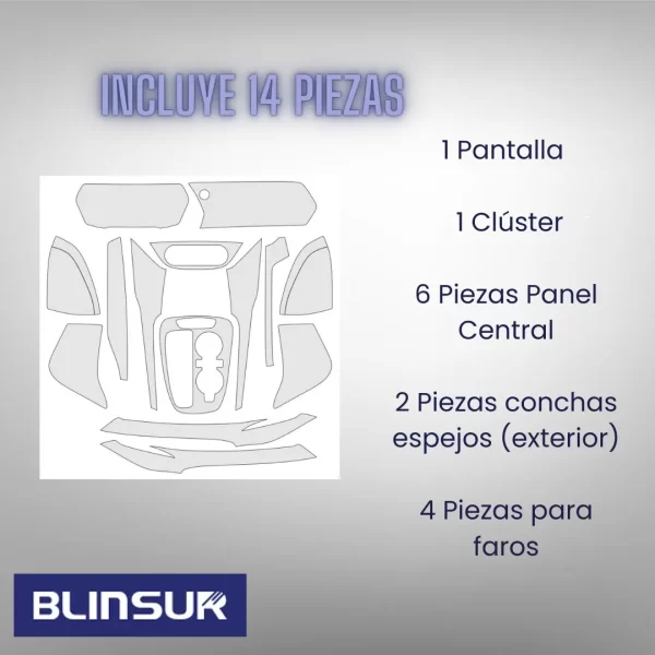 Kit Completo De Sticker Ppf Para Trax Rs 2024