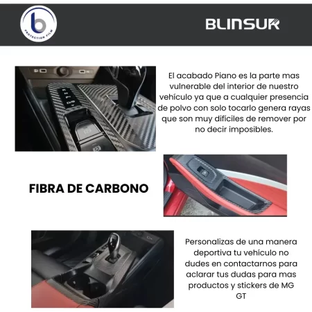 Sticker Protector De  Puertas Y Panel Central Mg Gt 22 - 23 - Image 4