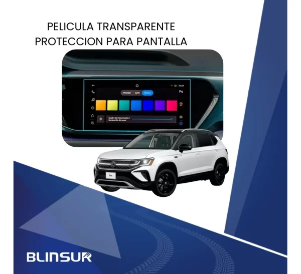 Protección Ppf De Pantalla Para Vw Taos 2024