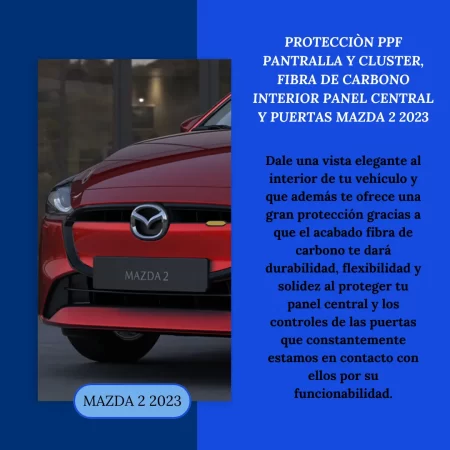 Kit Protector En Ppf Y Fibra De Carbono Mazda 2 2023 - Image 4