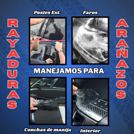 Kit Proteccion Ppf Para Acabado Piano Mazda 3 2019 Al 2023 - Image 4