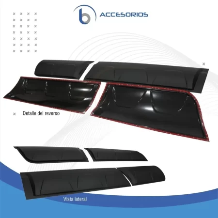 Moldura Aplique De Puertas Volkswagen Amarok 2009-2021 - Image 4