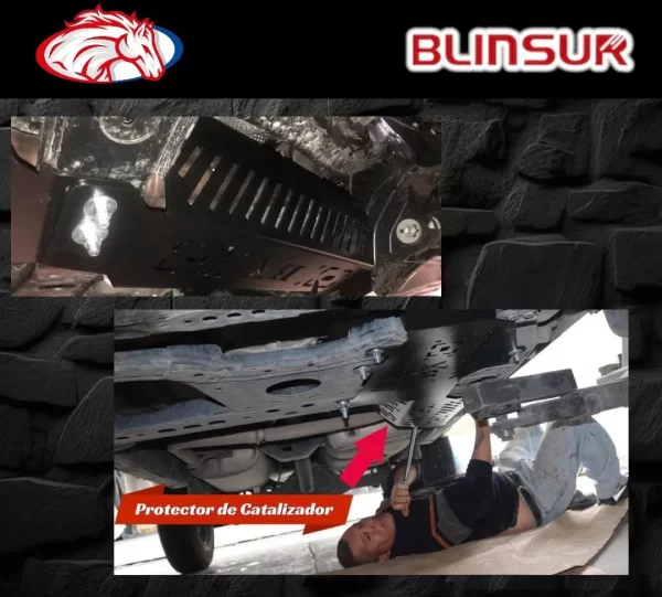 Protector De Catalizador Anti Robo Toyota Hilux 2016 - 2022