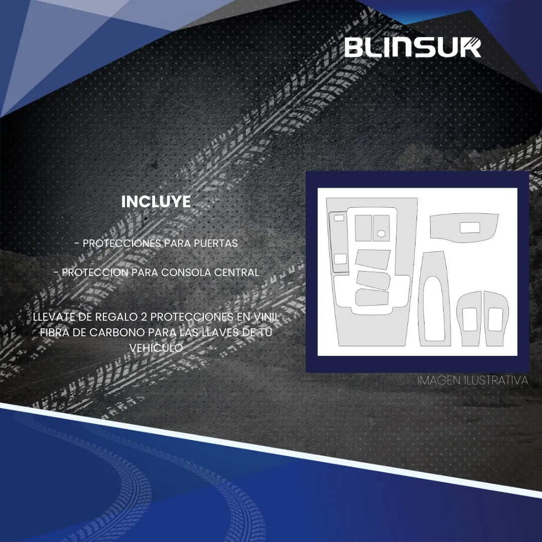 Protección Ppf Panel Central Y Puertas Mazda 3 2024 - Image 4