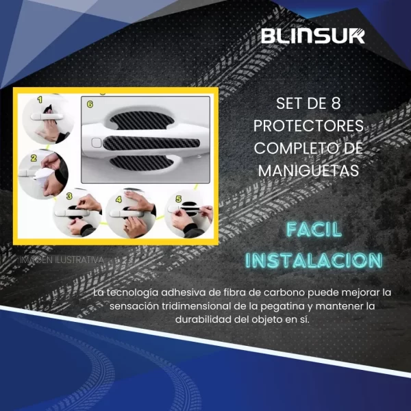 Protector Bl De Maniguetas Y Conchas En Fibra De Carbono