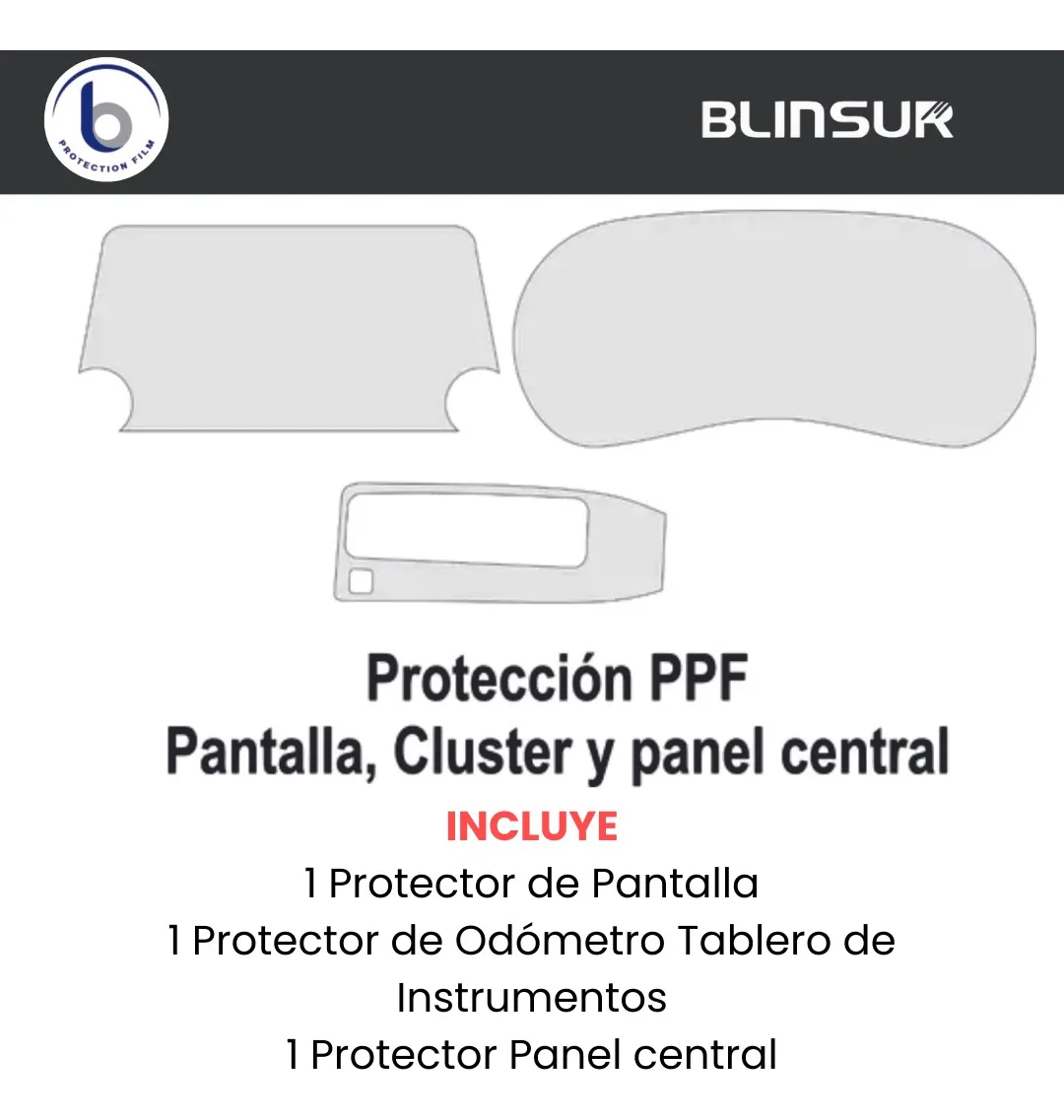 Protección Ppf Pantalla, Clúster Y Panel Central Sentra 2023 - Image 4