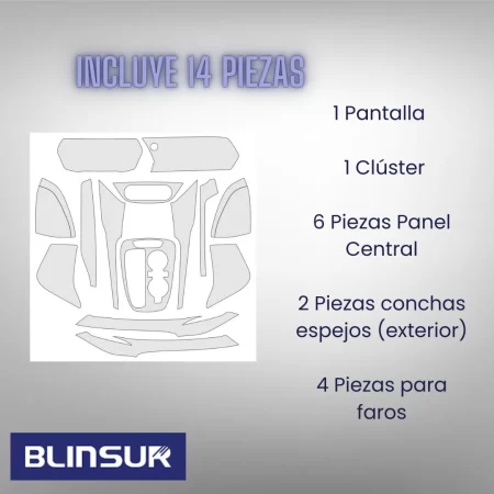 Kit Completo De Sticker Ppf Para Trax Rs 2024 - Image 4