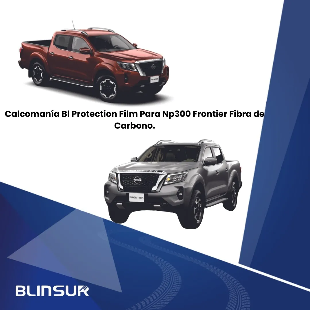 Sticker Bl Protection Film Para Np300 Frontier F. De Carbono - Image 4