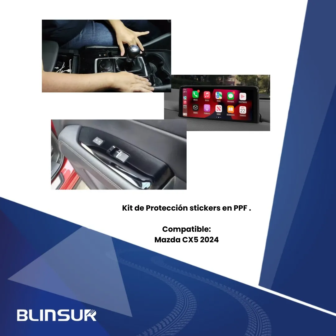 Kit De Sticket Completo Compatible Con Mazda Cx5 2024 - Image 4