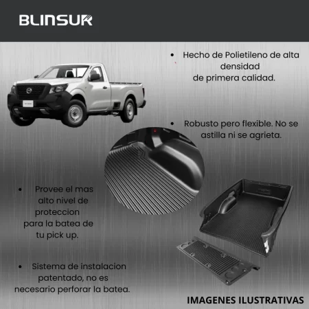 Rugged Liner Para Nissan Np300 2016-2020 Cabina Sencilla - Image 4